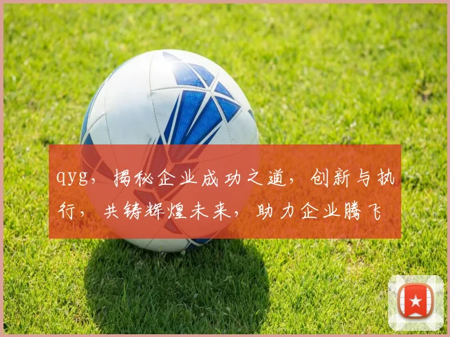 qyg，揭秘企业成功之道，创新与执行，共铸辉煌未来，助力企业腾飞
